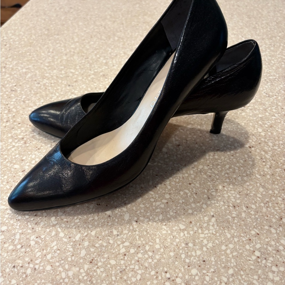 Franco Sarto Classic Black Heels